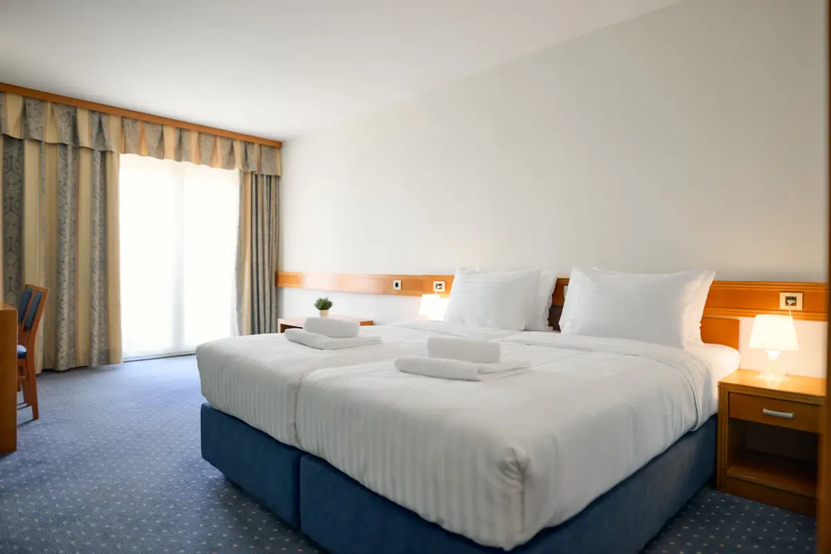 Standard double or twin room with sea view and balcony-Hotel Selce (20)